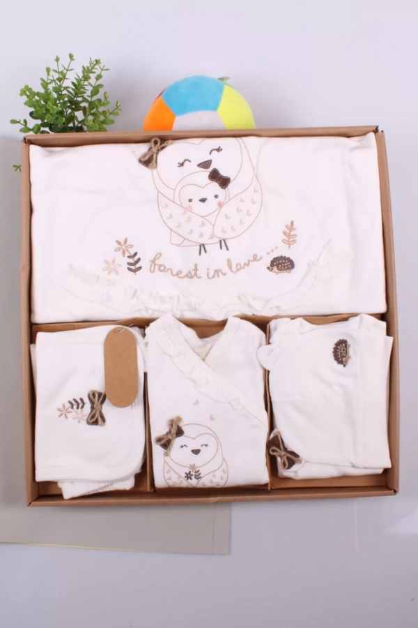Kız Bebek Organik 10'lu Zıbın Seti