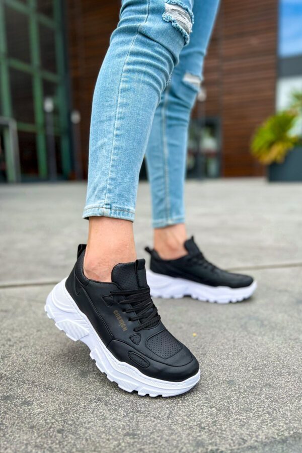 CH089 - CBT Low Top Lace Up Erkek Ayakkabı SIYAH