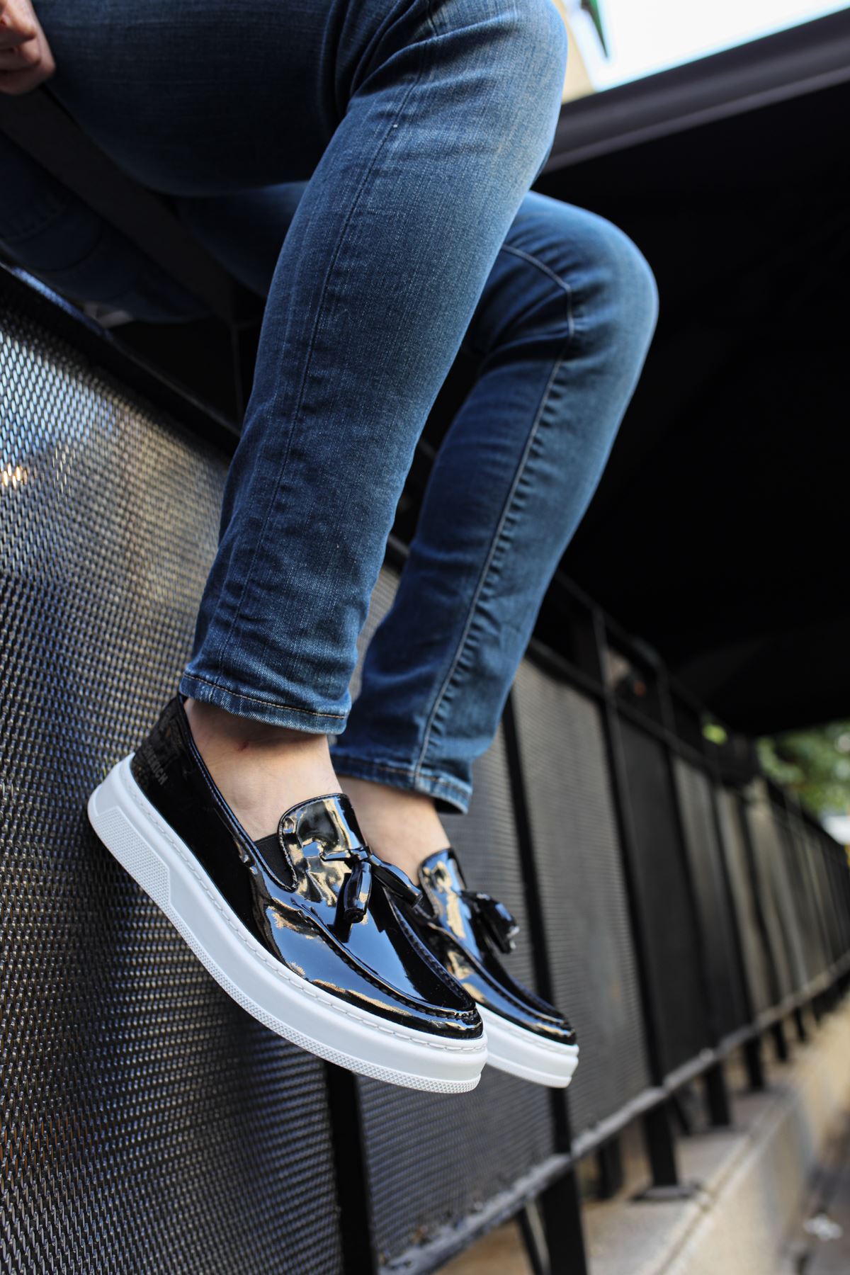 CH127 - RBT Loafer-X Erkek Ayakkabı SIYAH - Görsel 3
