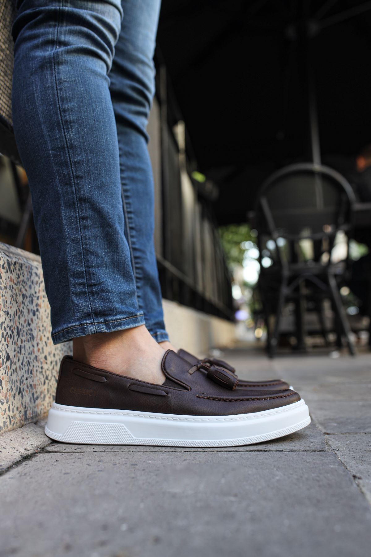 CH127 - CBT Loafer-X Erkek Ayakkabı KAHVE - Görsel 3