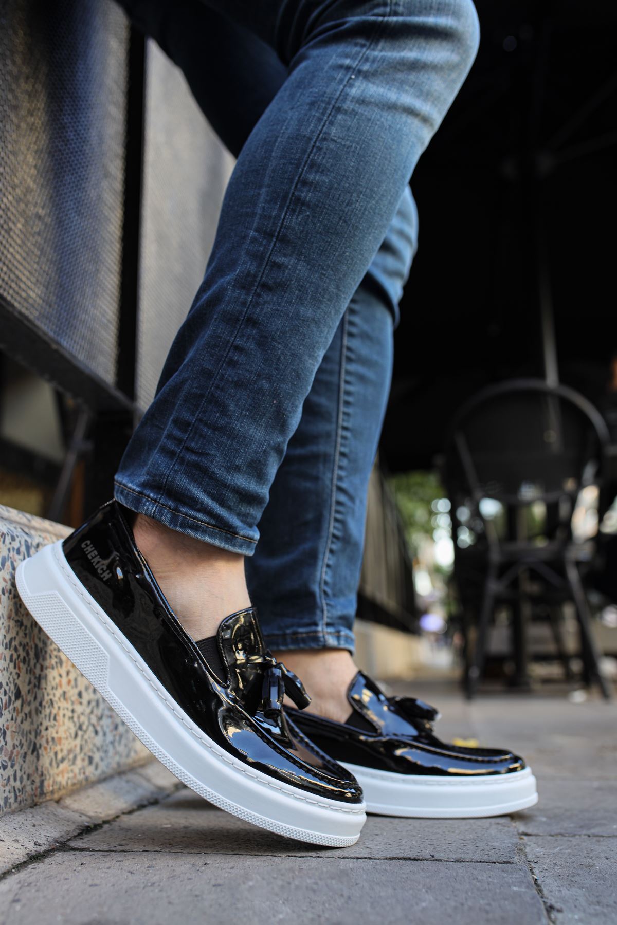 CH127 - RBT Loafer-X Erkek Ayakkabı SIYAH - Görsel 4