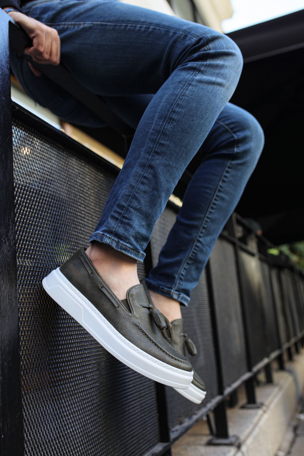 CH127 - CBT Loafer-X Erkek Ayakkabı HAKI - Görsel 3