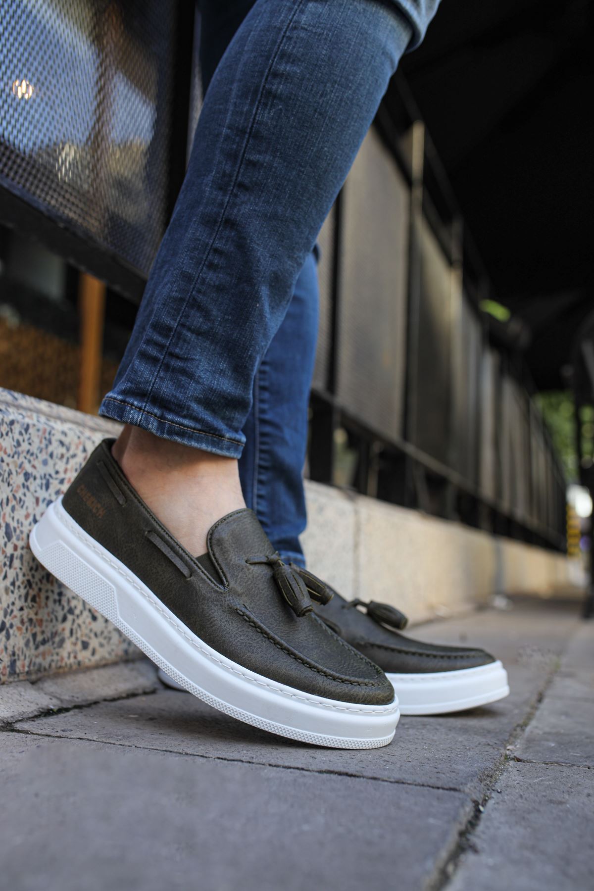 CH127 - CBT Loafer-X Erkek Ayakkabı HAKI - Görsel 4
