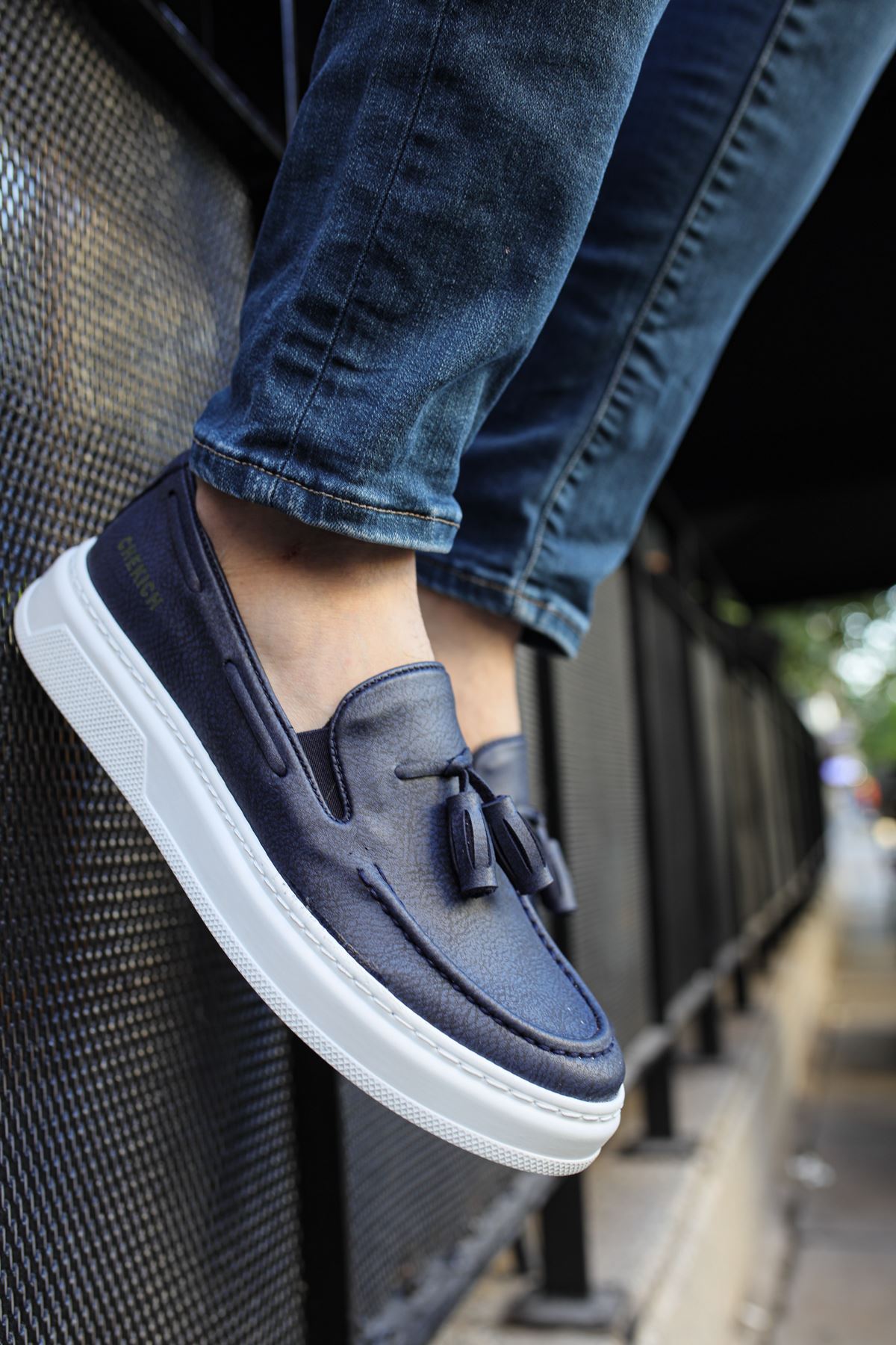 CH127 - CBT Loafer-X Erkek Ayakkabı LACIVERT - Görsel 4