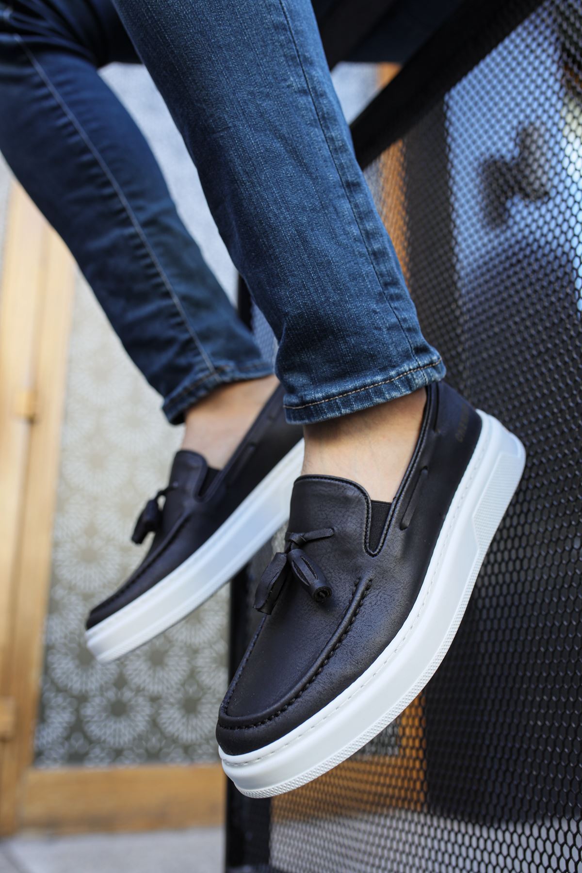 CH127 - CBT Loafer-X Erkek Ayakkabı SIYAH - Görsel 2