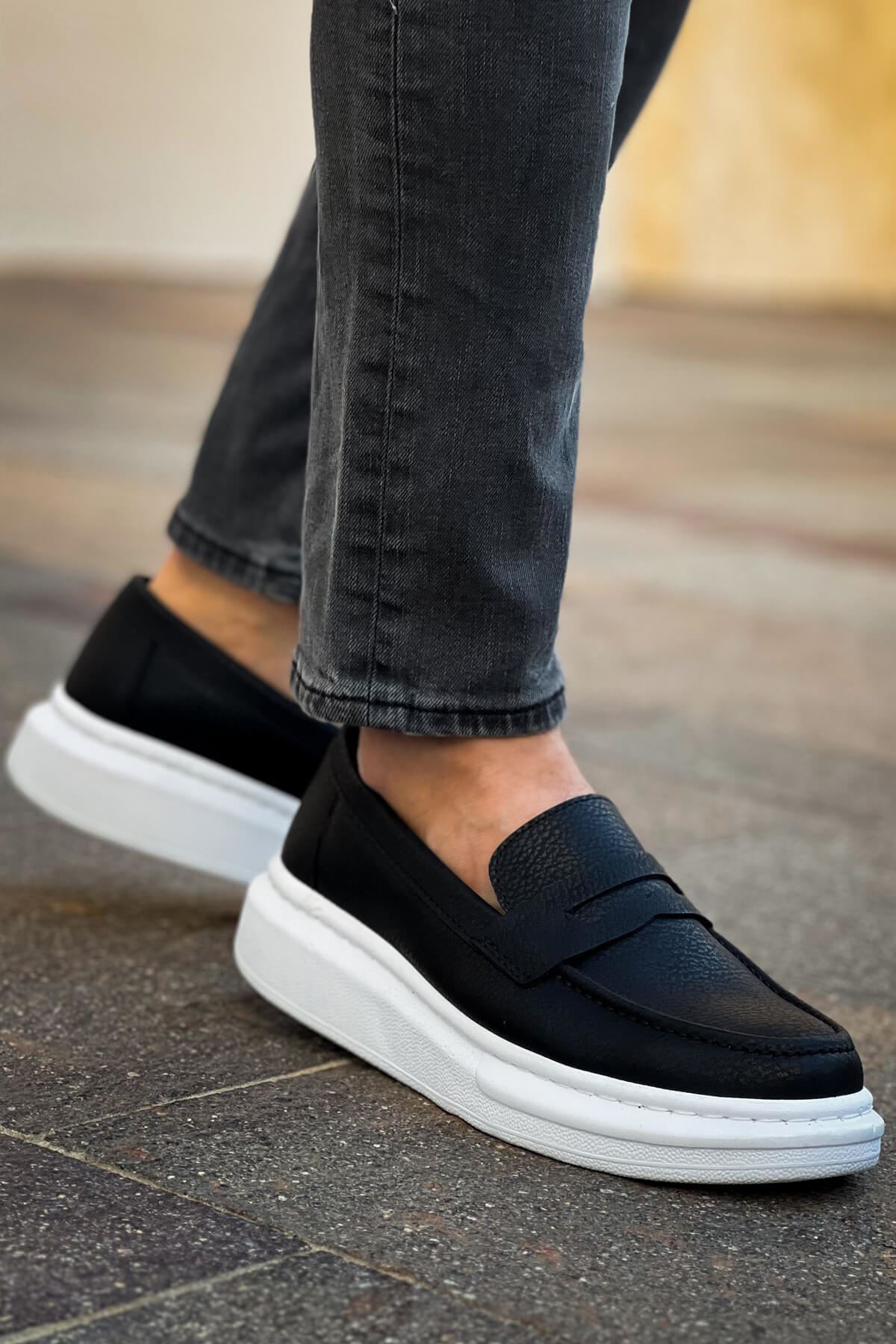 Robert - RS615 Siyah Erkek Loafer Ayakkabı SIYAH - Görsel 2