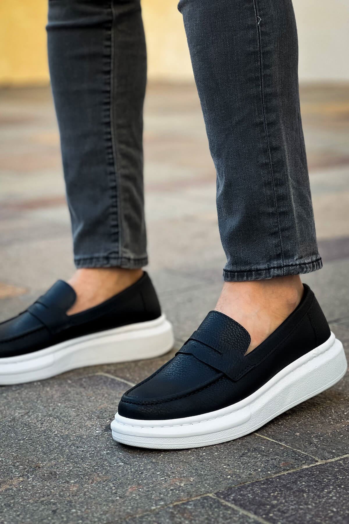 Robert - RS615 Siyah Erkek Loafer Ayakkabı SIYAH - Görsel 3