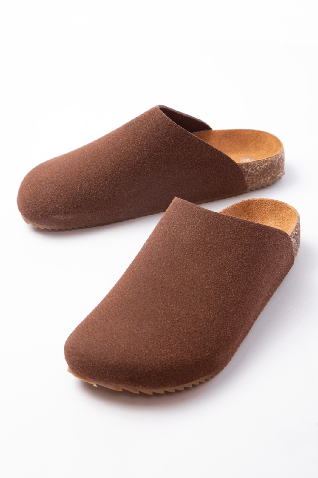 JY0556 Ravn Bağcıksız Hakiki Süet Deri Erkek Günlük Mantar Taban Loafer Klasik Ayakkabı HDMT - Kahve - Görsel 4