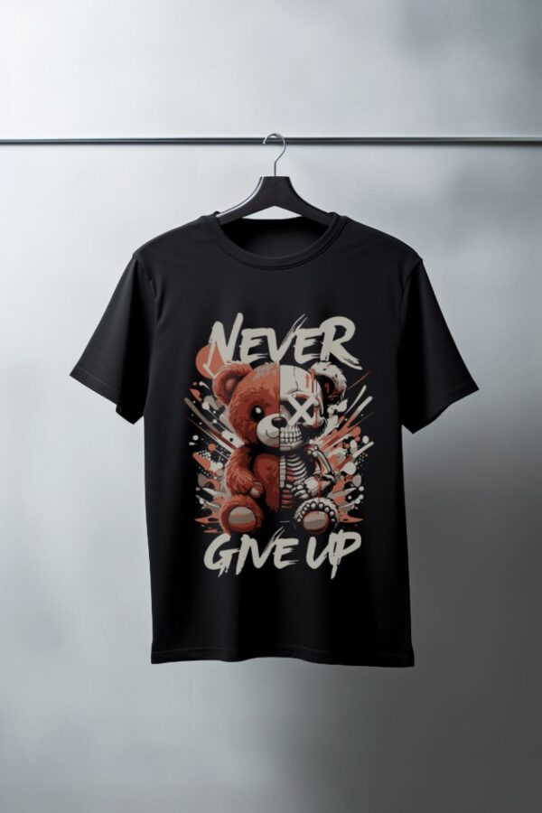 Unisex Oversize 24/1 Penye DTF Baskılı Tişört - DTF127