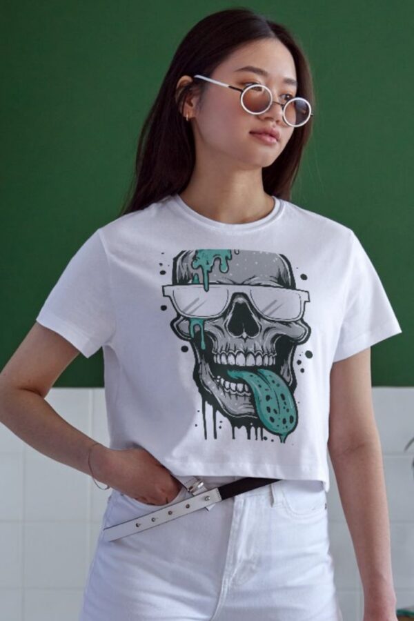 Unisex Oversize 24/1 Penye DTF Baskılı Tişört - DTF150