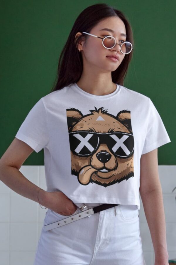 Unisex Oversize 24/1 Penye DTF Baskılı Tişört - DTF155