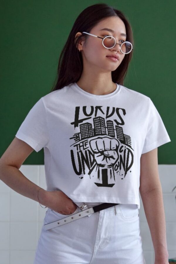 Unisex Oversize 24/1 Penye DTF Baskılı Tişört - DTF161