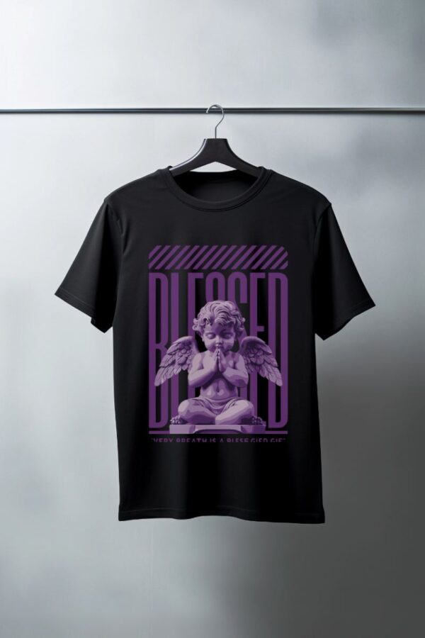 Unisex Oversize 24/1 Penye DTF Baskılı Tişört - DTF69