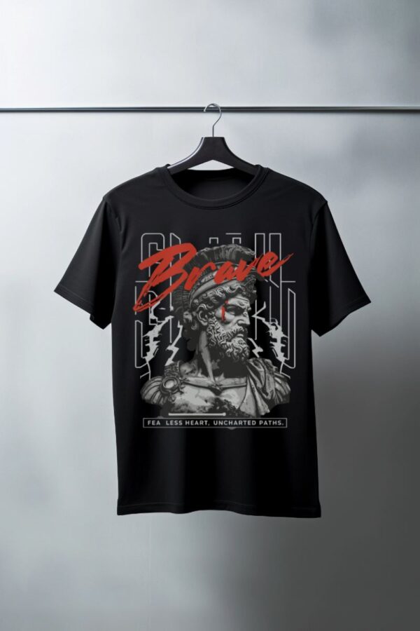 Unisex Oversize 24/1 Penye DTF Baskılı Tişört - DTF92