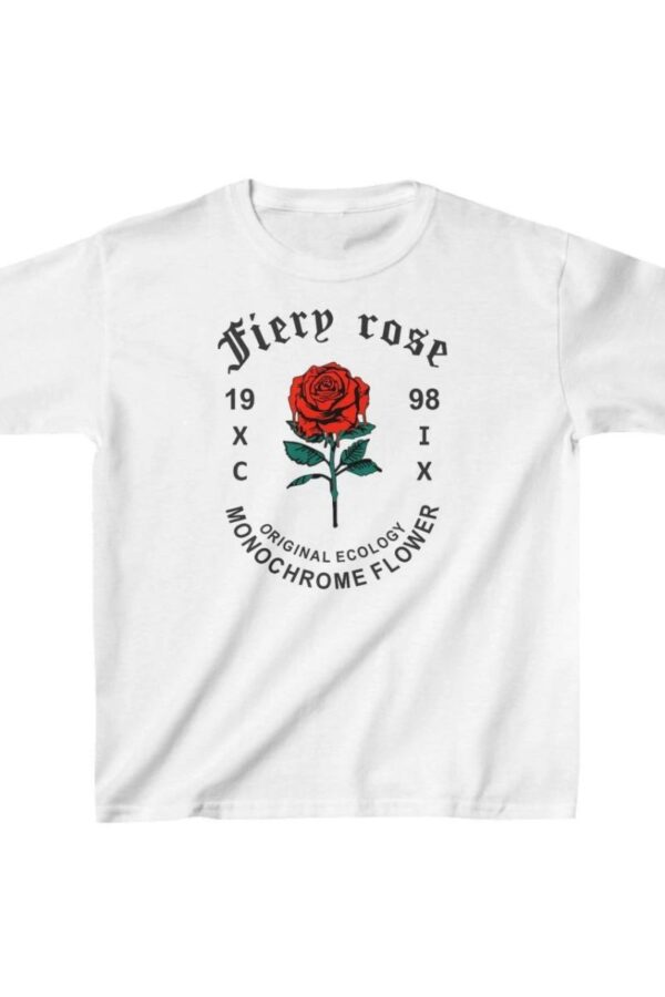 Çocuk Unisex Baskılı T-Shirt - Beyaz