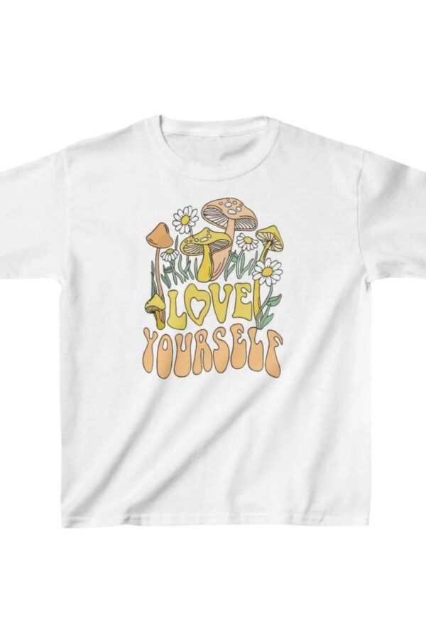 Çocuk Unisex Baskılı T-Shirt - Beyaz
