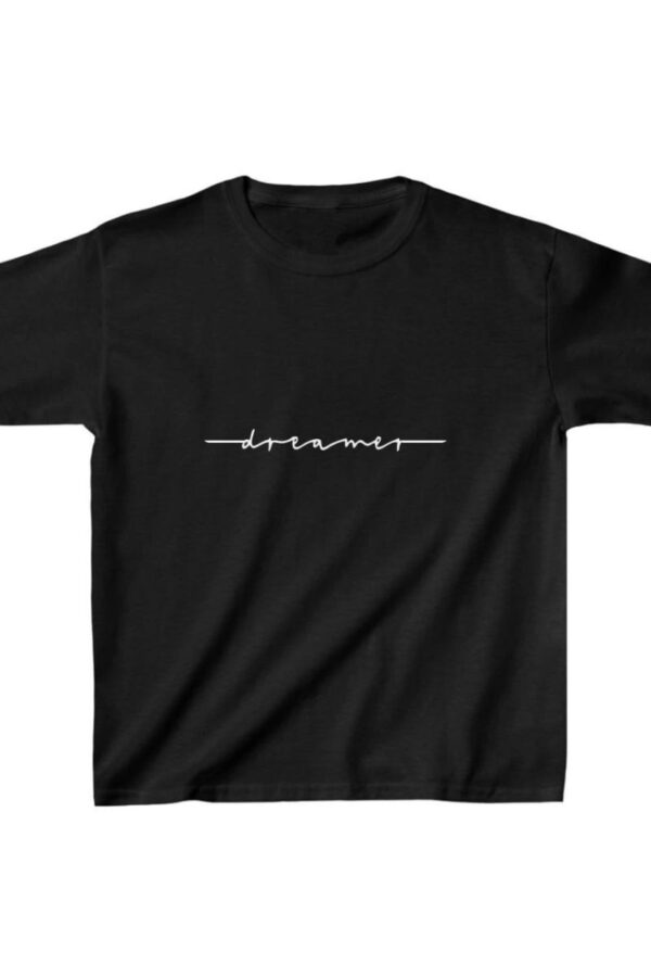 Çocuk Unisex Baskılı T-Shirt - Siyah