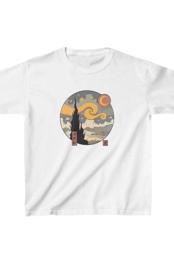 Çocuk Unisex Baskılı T-Shirt - Beyaz