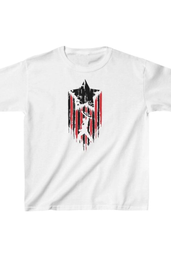 Unisex Çocuk Baskılı T-Shirt - Beyaz
