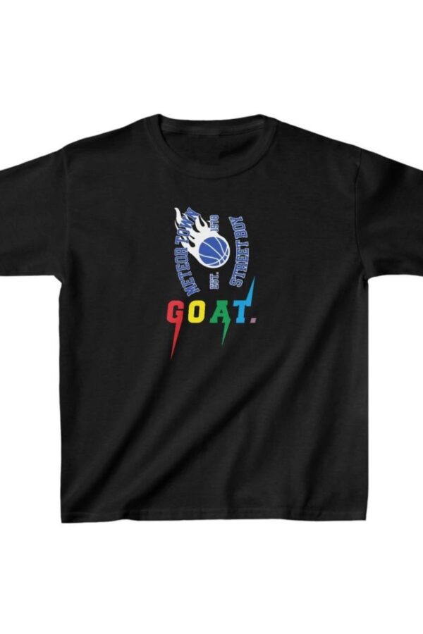 Unisex Çocuk Baskılı T-Shirt - Siyah