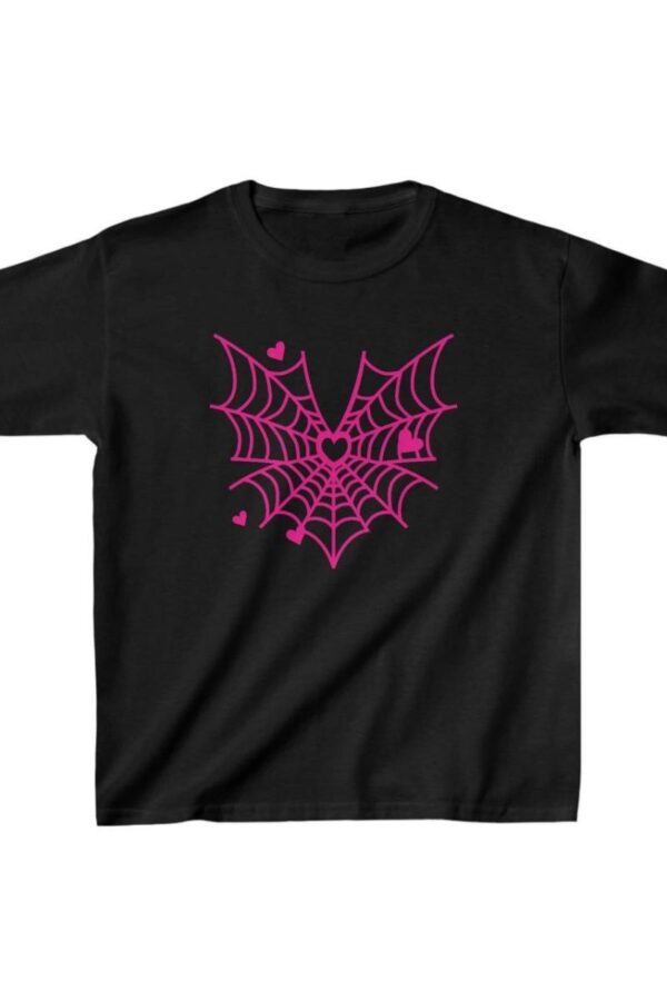 Unisex Çocuk Baskılı T-Shirt - Siyah