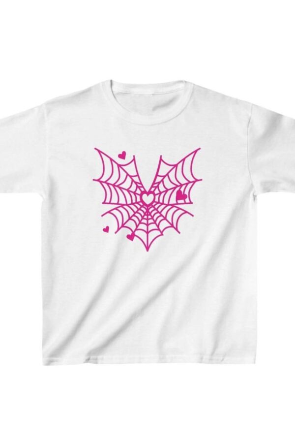 Unisex Çocuk Baskılı T-Shirt - Beyaz