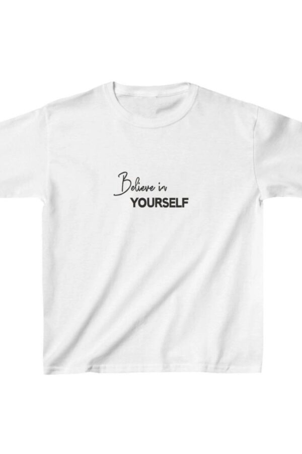 Unisex Çocuk Baskılı T-Shirt - Beyaz