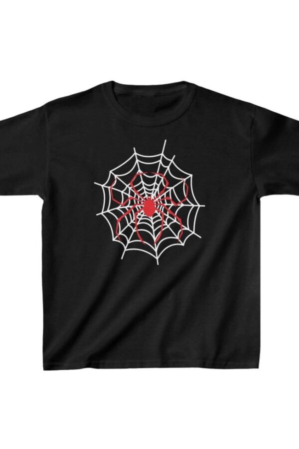 Unisex Çocuk Baskılı T-Shirt - Siyah