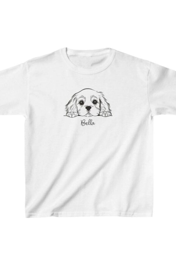 Unisex Çocuk Baskılı T-Shirt - Beyaz