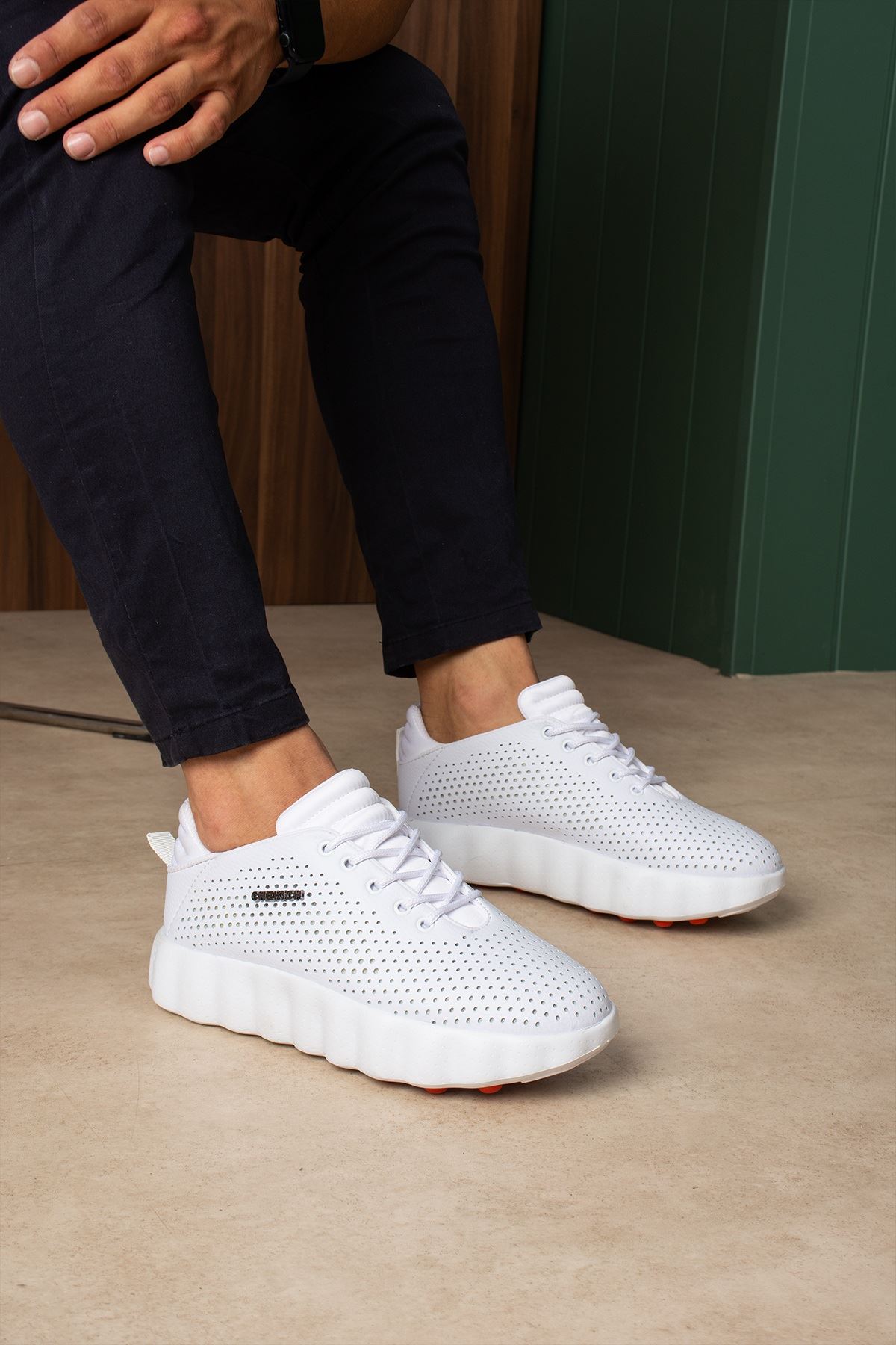 CH2631 - Easy Walk Erkek Ayakkabı DOLARA BEYAZ - Görsel 2