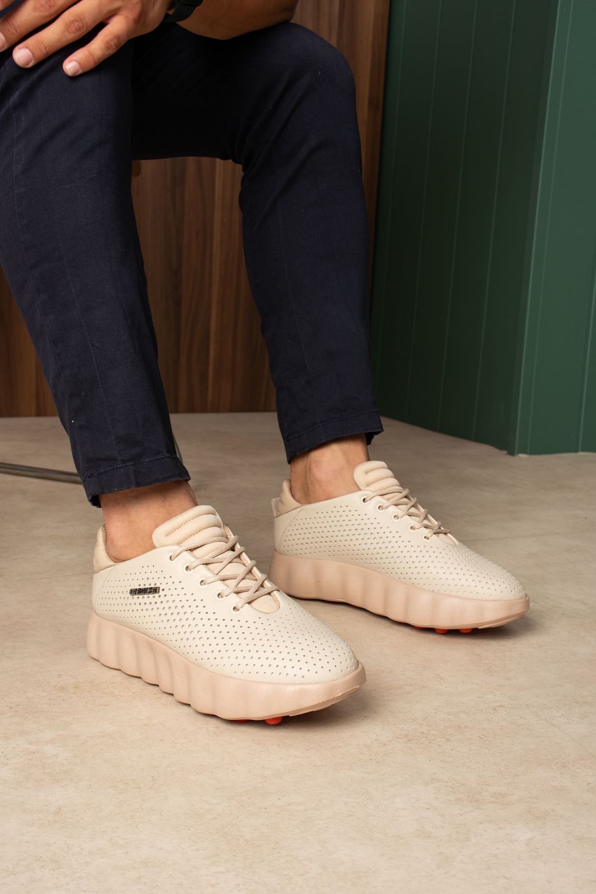 CH2631 - Easy Walk Erkek Ayakkabı FANTASYA BEJ - Görsel 2