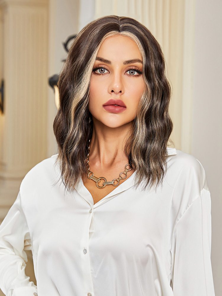 rengi / Balköpüğü Röfleli Küt Tül Peruk