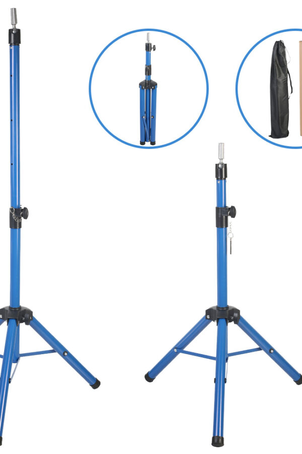 Kuaför Eğitim Mankeni İçin Metal Tripod / Mi + Taşıma Çantası