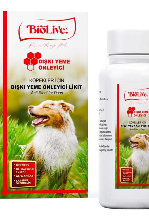 Biolive Köpekler İçin Dışkı Yeme Önleyici Likit min 100ml