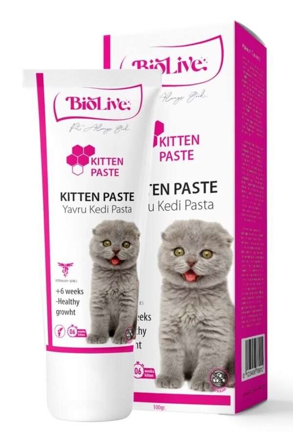 Biolive Yru Kediler İçin Malt min Paste 100gr