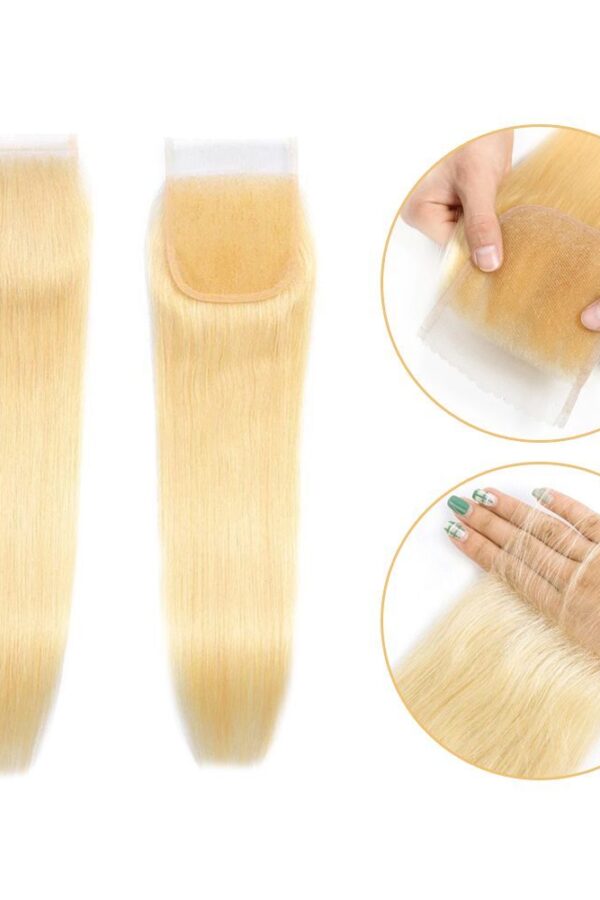 Peruk Tepesi Platin Renk (Closure) 10inch