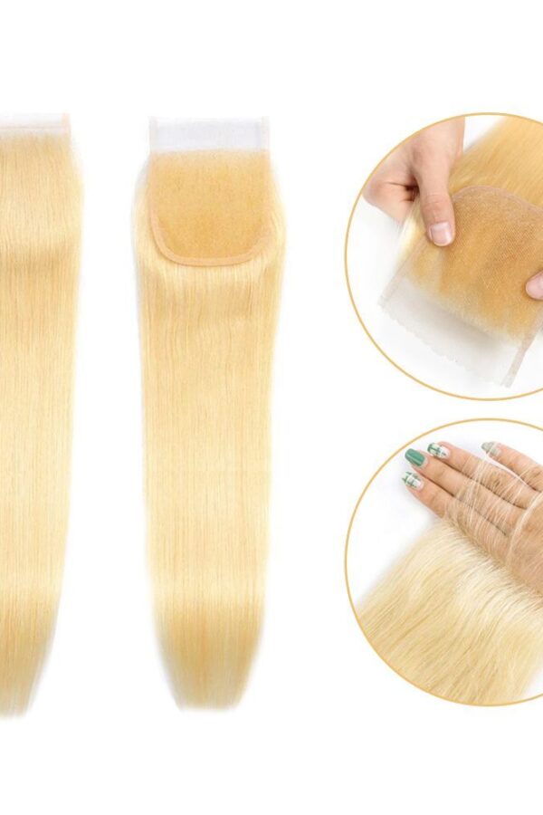 Peruk Tepesi Platin Renk (Closure) 12inch