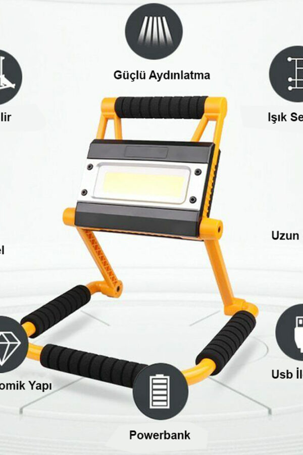1300 Lümen Güçlü Aydınlatma Wt-328 Güçlü Fener