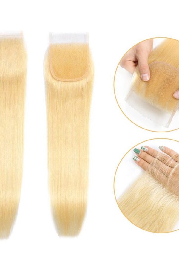 Peruk Tepesi Platin Renk (Closure) 14inch