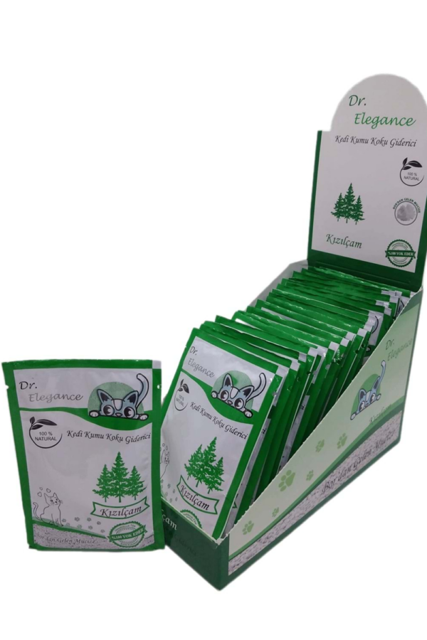 Kedi Kumu Koku  Kızılçam Kokulu 25 gr ( 14 gün Etkili Bor )