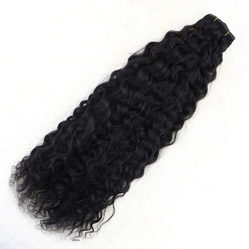 Yoğun Daalı 7 Parça Görünmez Yarım Ay Set %100 Gerçek / 65cm - Görsel 3