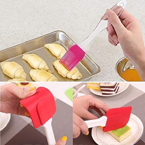 2'li  Pasta - Börek - Poğaça Yağ Fırçası ve Spatula Seti