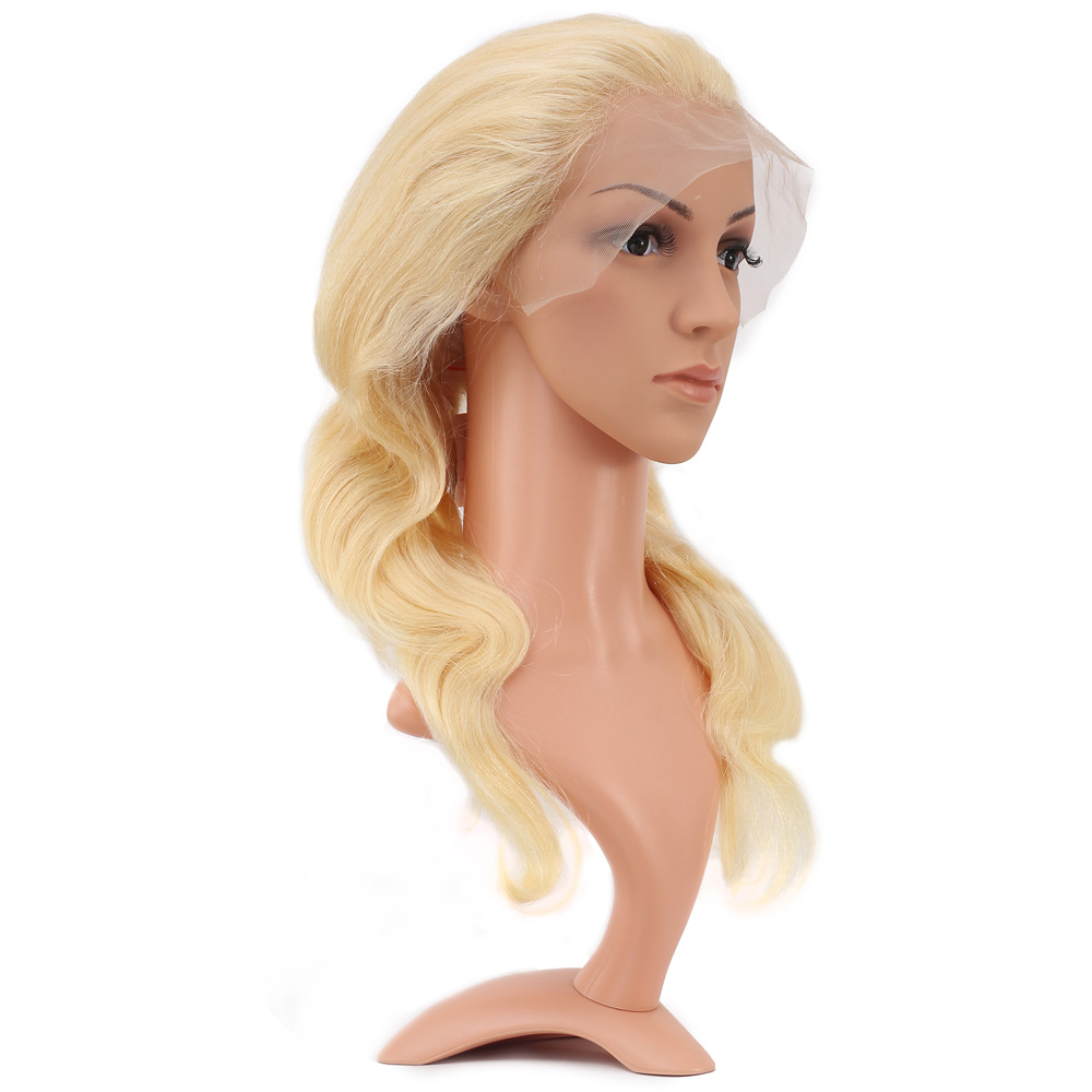 Gerçek Front Lace Daalı Platin Tül Peruk / 60/65cm - Görsel 2