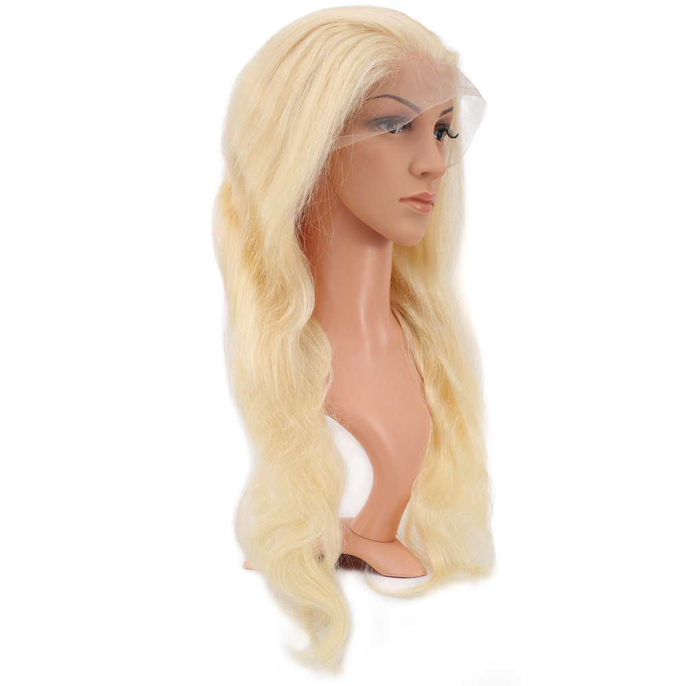 Gerçek Front Lace Daalı Platin Tül Peruk / 65/70cm - Görsel 2
