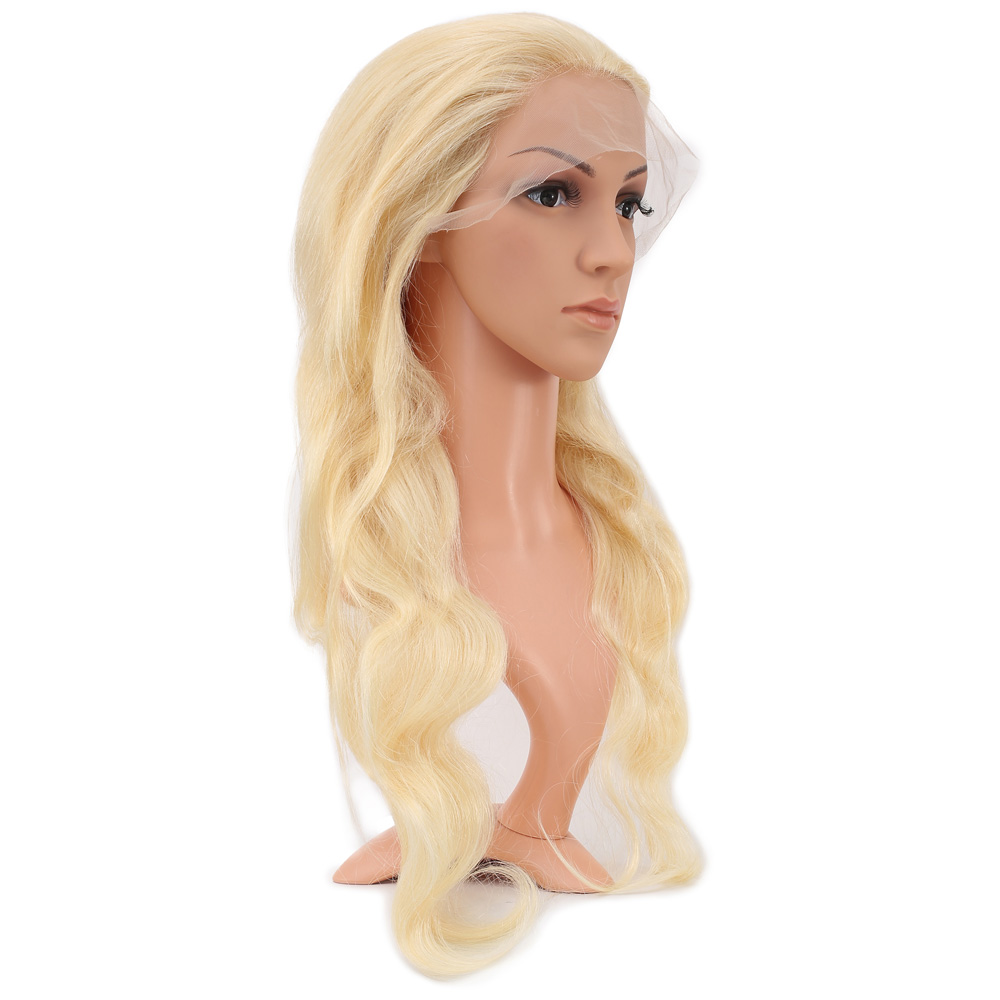 Gerçek Front Lace Daalı Platin Tül Peruk / 70/75cm - Görsel 2