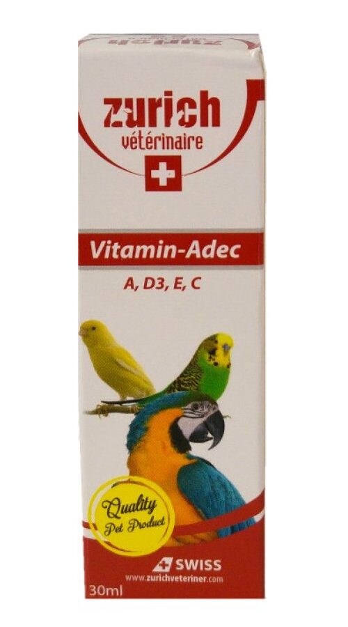 Kuş mini A, D3, E, C minleri 30 ml