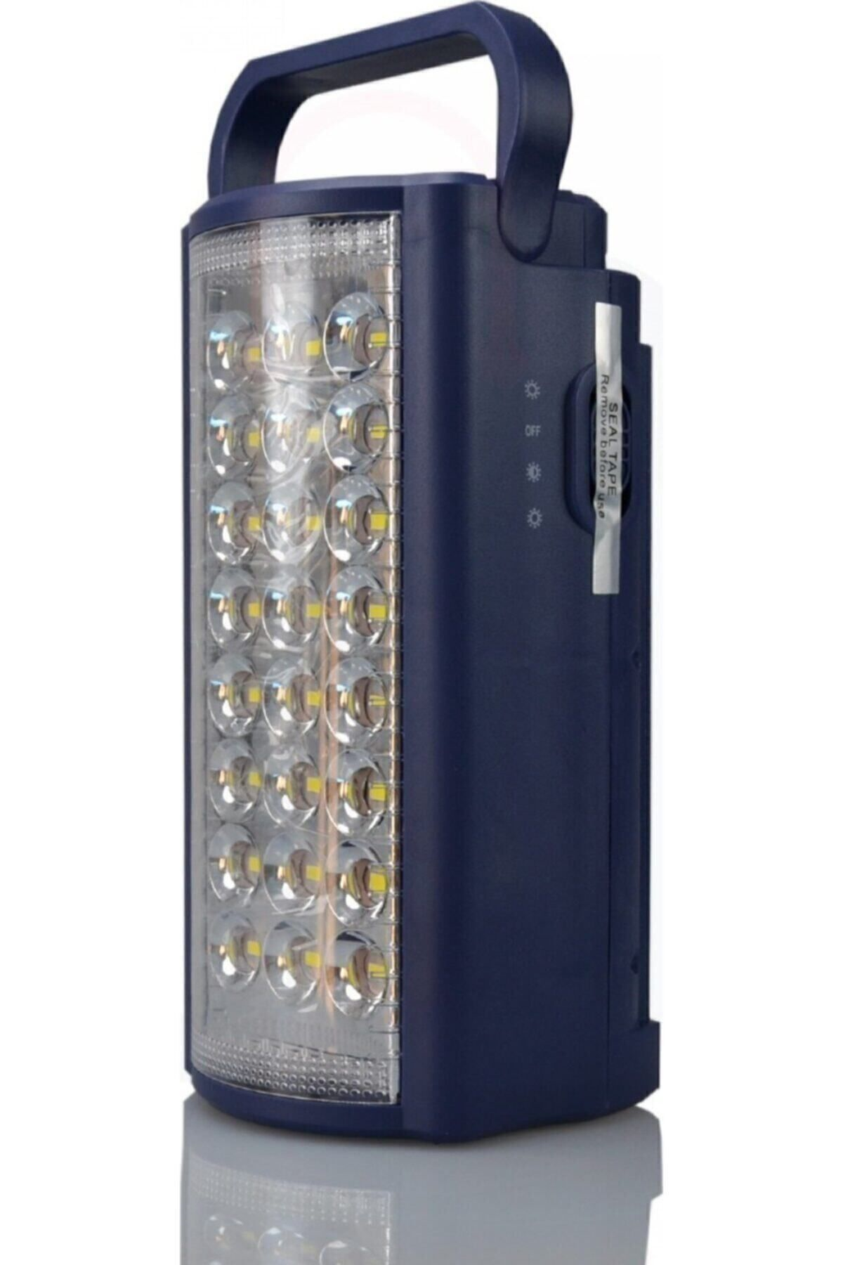 24 Büyük Ledli 80 Saat Yanan Power Özellikli Akülü Led Işıldak - Görsel 2