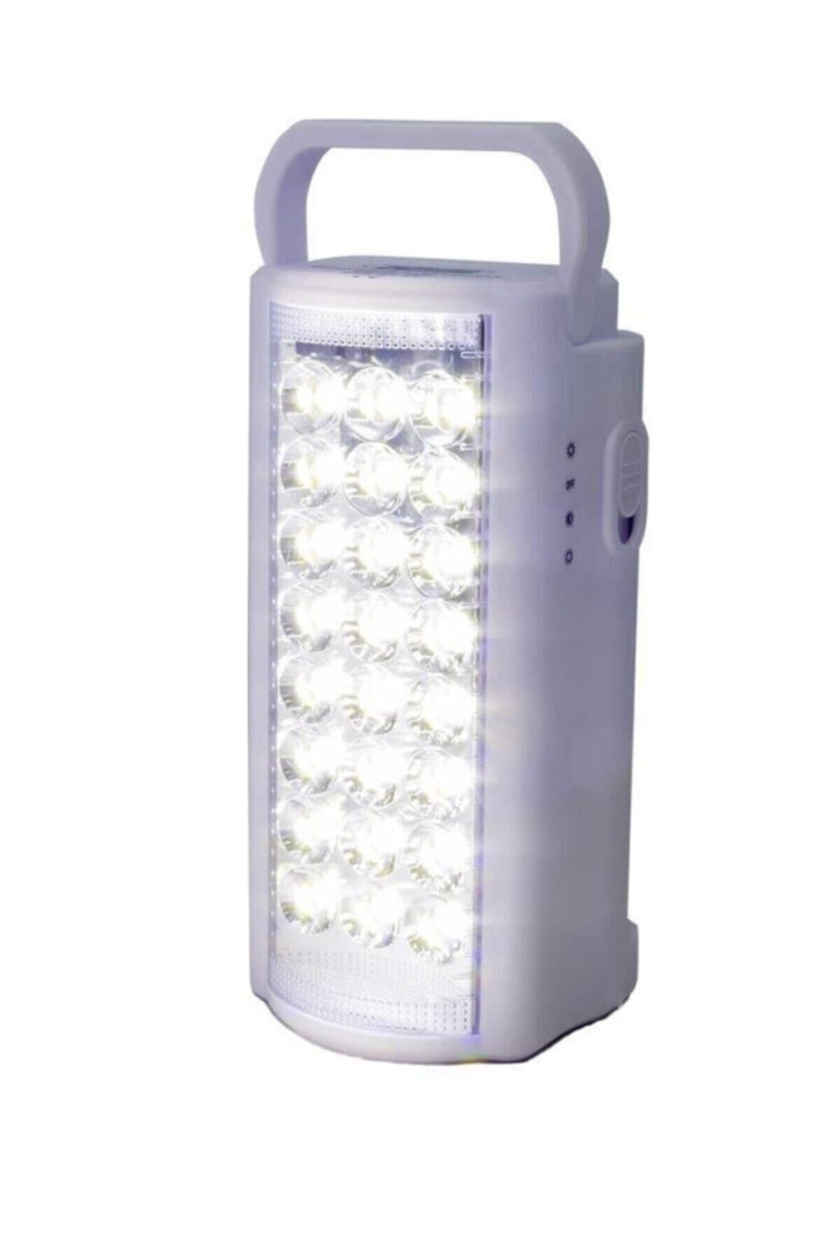 24 Büyük Ledli 80 Saat Yanan Power Özellikli Akülü Led Işıldak - Görsel 5