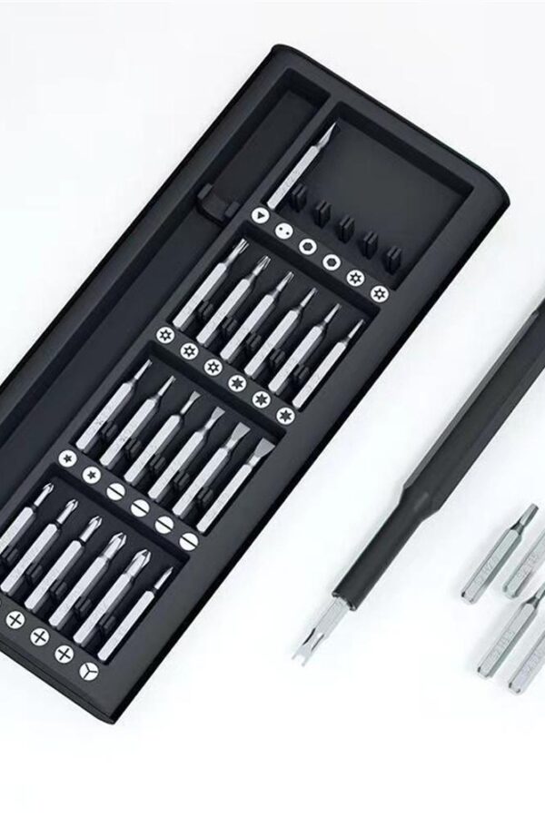 25 Parça Çok Fonksiyonlu Hassas Tornida Seti – Telefon Tablet Elektronik Tamir Tornida Seti