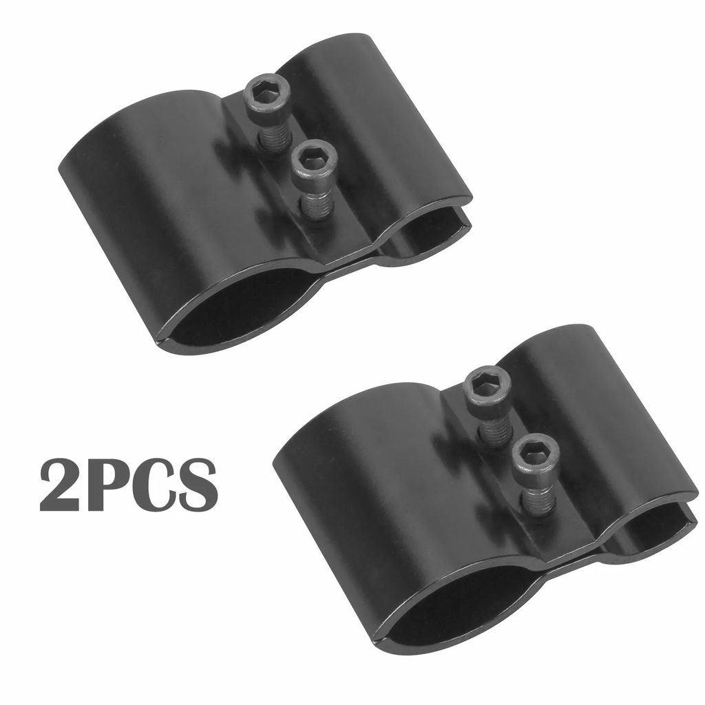 2x10mm 31mm Namlu Montaj Klip Taktik Torch Sight Lazer Kapsam Kelepçe